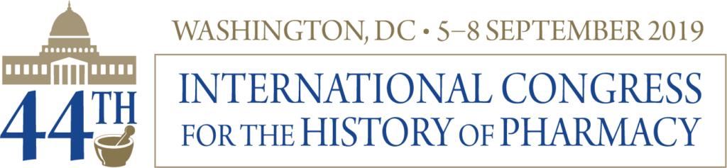 44th International Congress for the History of Pharmacy logo