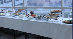 The delicious refreshments arranged by AIHP Curator Beth Fisher at Greg Higby's retirement party.