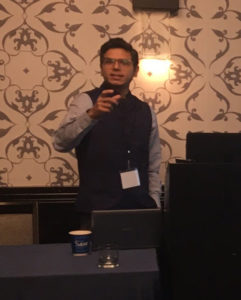 Dr. Ved Baruah presents a paper at the 44th International Congress for the History of Pharmacy.