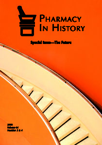 Pharmacy in History vol. 61, no. 3&4 cover