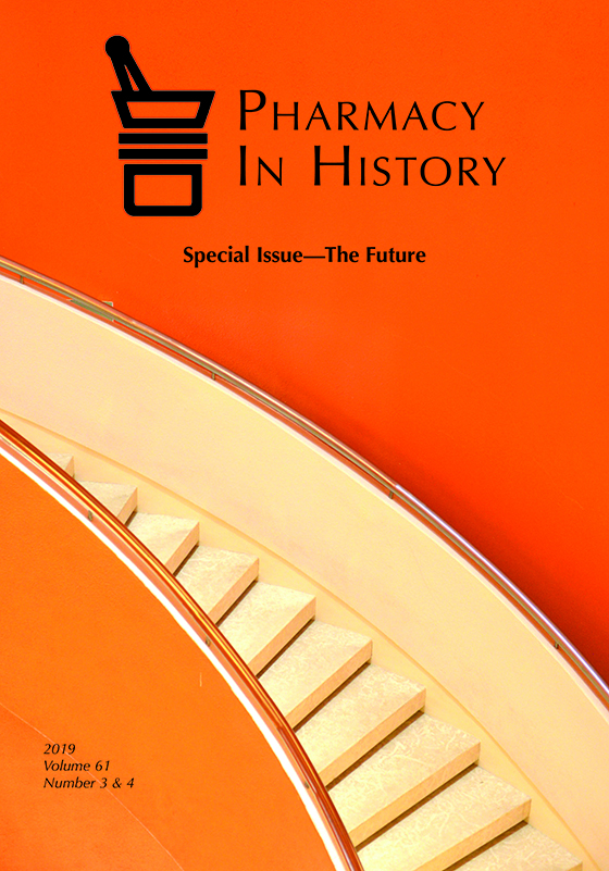 Pharmacy in History vol. 61, no. 3&4 cover