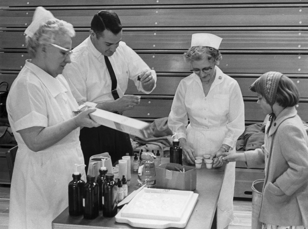 Pharmacist Preparing Vaccine
