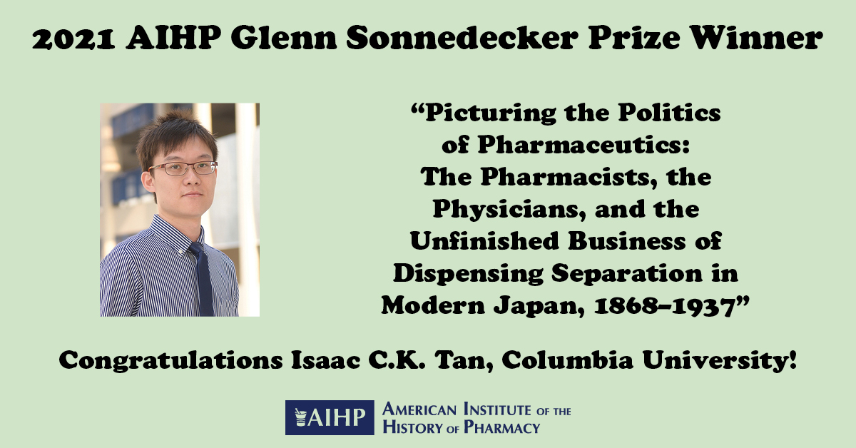2021 Sonndecker Prize Winner Card