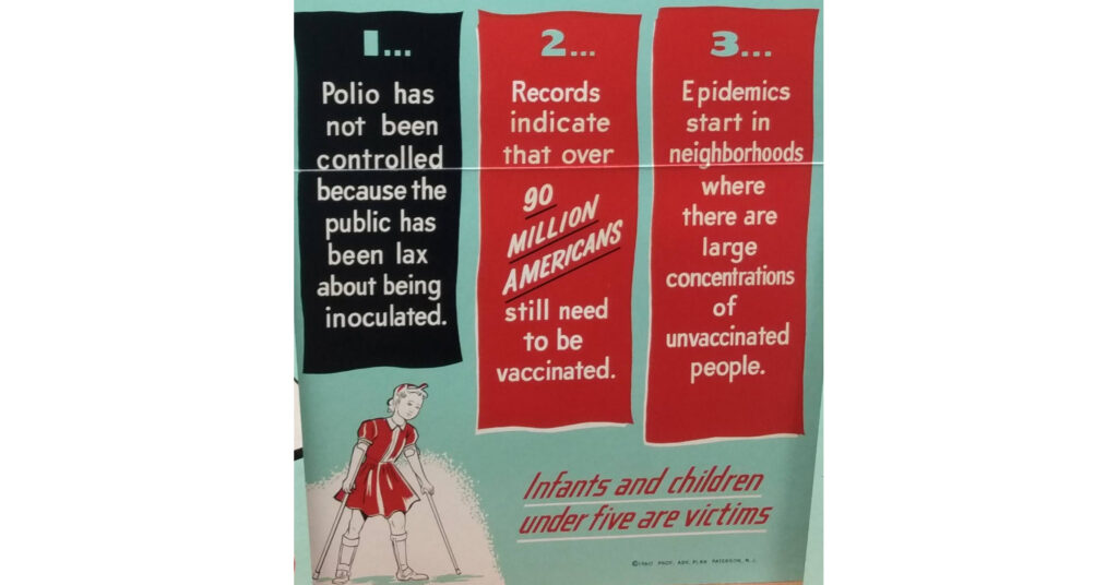 Pinchak Poster 1960 Polio Report